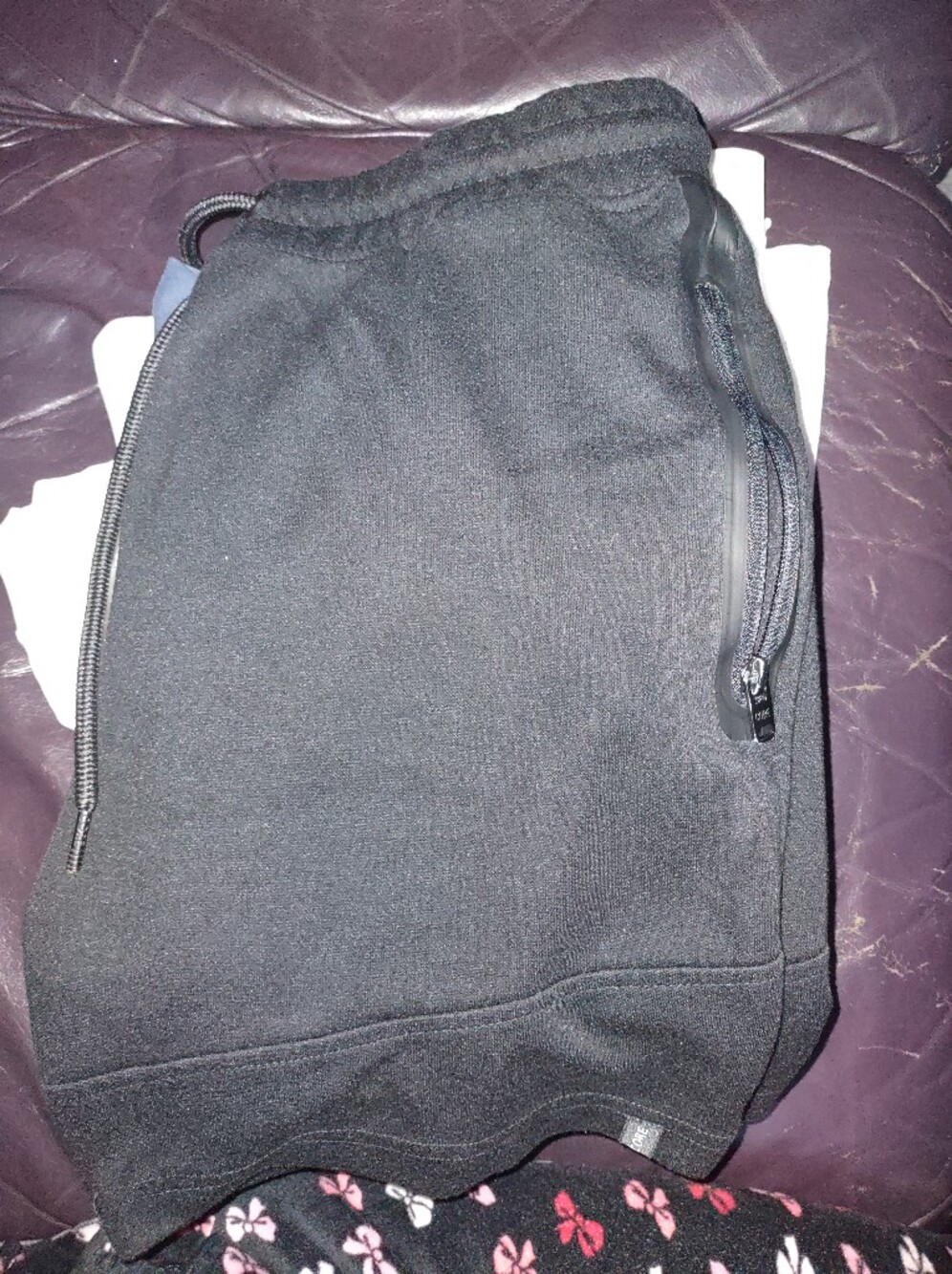 Jack & Jones Black Sweat Shorts with Branded Tag